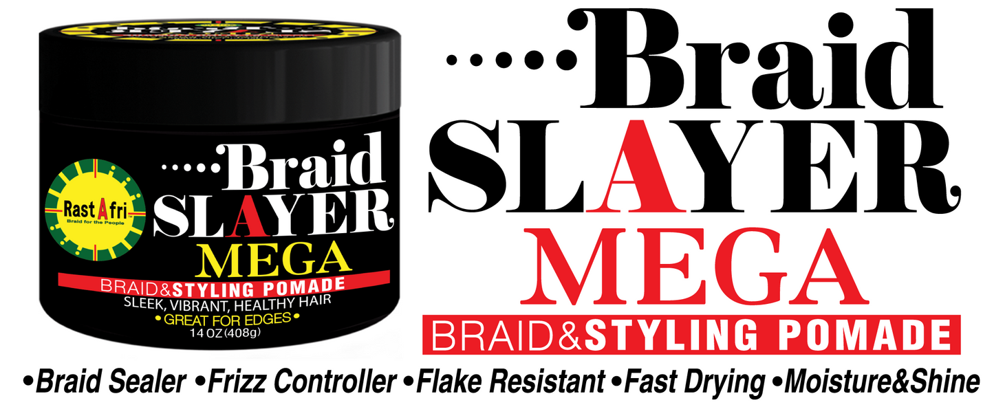 Rastafri BRAID SLAYER - MEGA - Edge Control, Styling Pomade