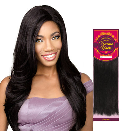 Fashion Source Human Hair Creame Yaky Weaving