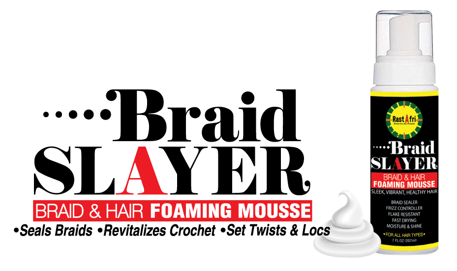 Rastafri BRAID SLAYER SETTING FOAMING MOUSSE