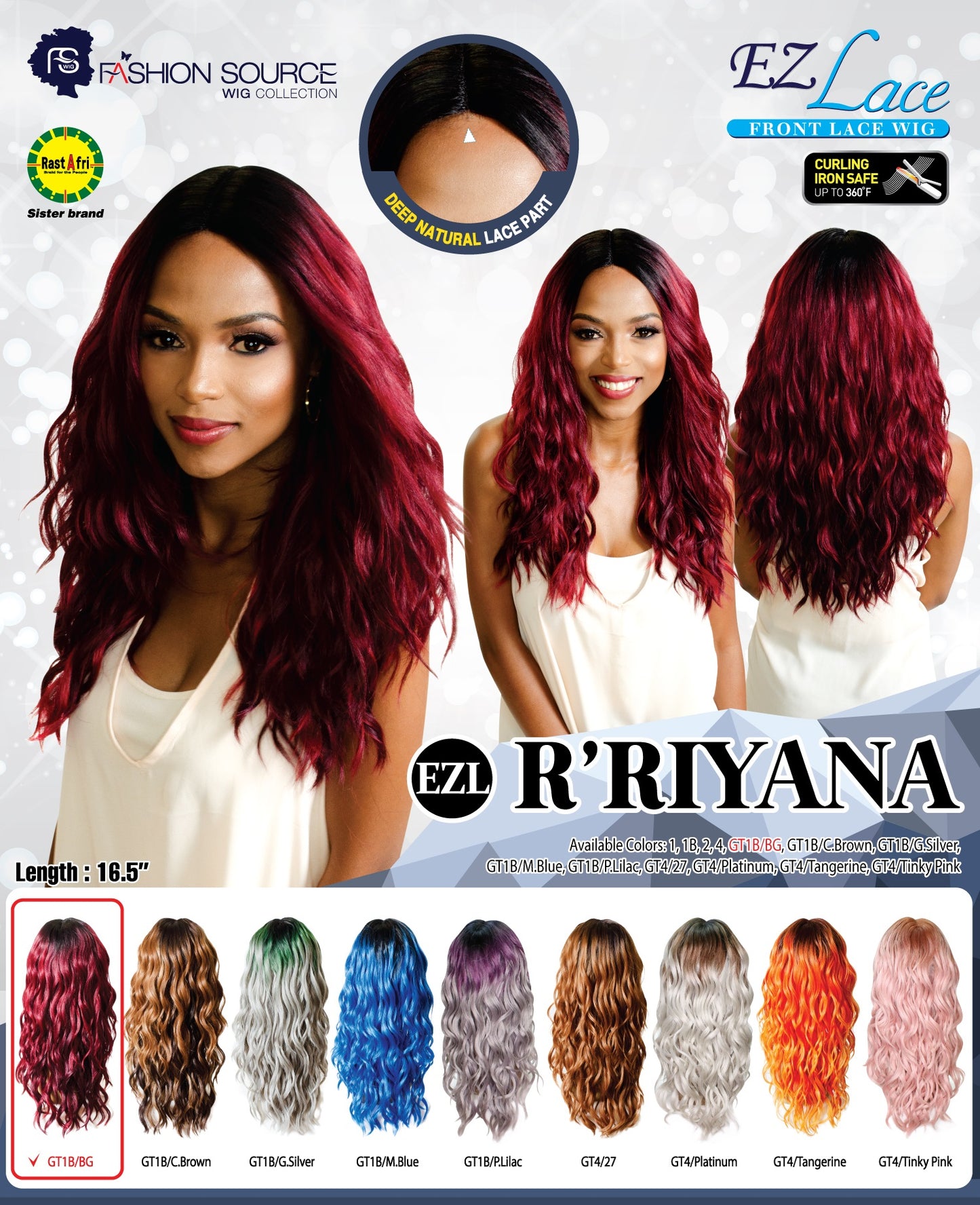 Fashion Source Lace wig EZL-R'RIYANA