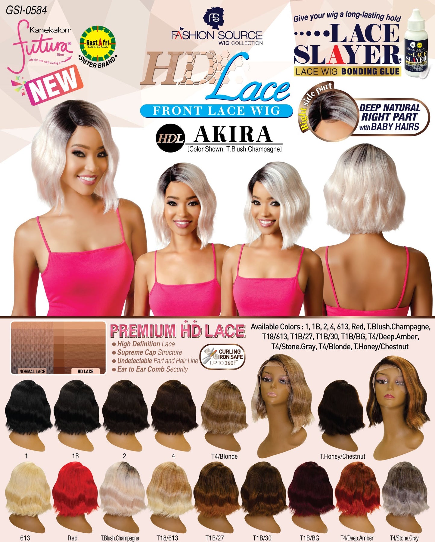 Fashion Source HD Lace wig HDL-AKIRA