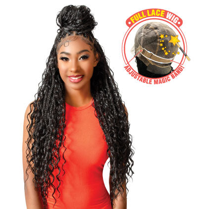 Fashion Source HD Full Lace Braid Wig HDL-DESTINI