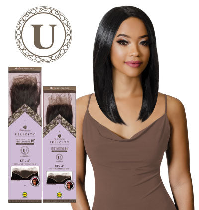 Fashion Source Human Hair HD Lace Closure 13X4 14" & 18"