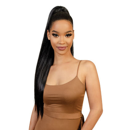 Fashion Source Drawsting Ponytail PHP-TITI YAKI