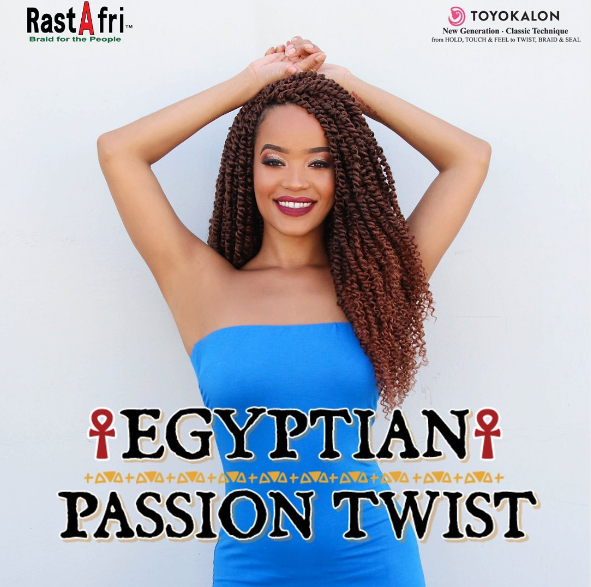 RastAfri Egyptian Passion Twist 18"