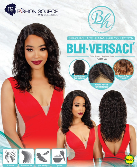 Fashion Source Brazilian Human Hair Lace Wig BLH-VERSACI