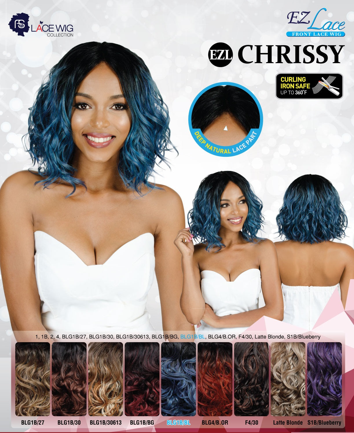 Fashion Source Lace wig EZL-CHRISSY