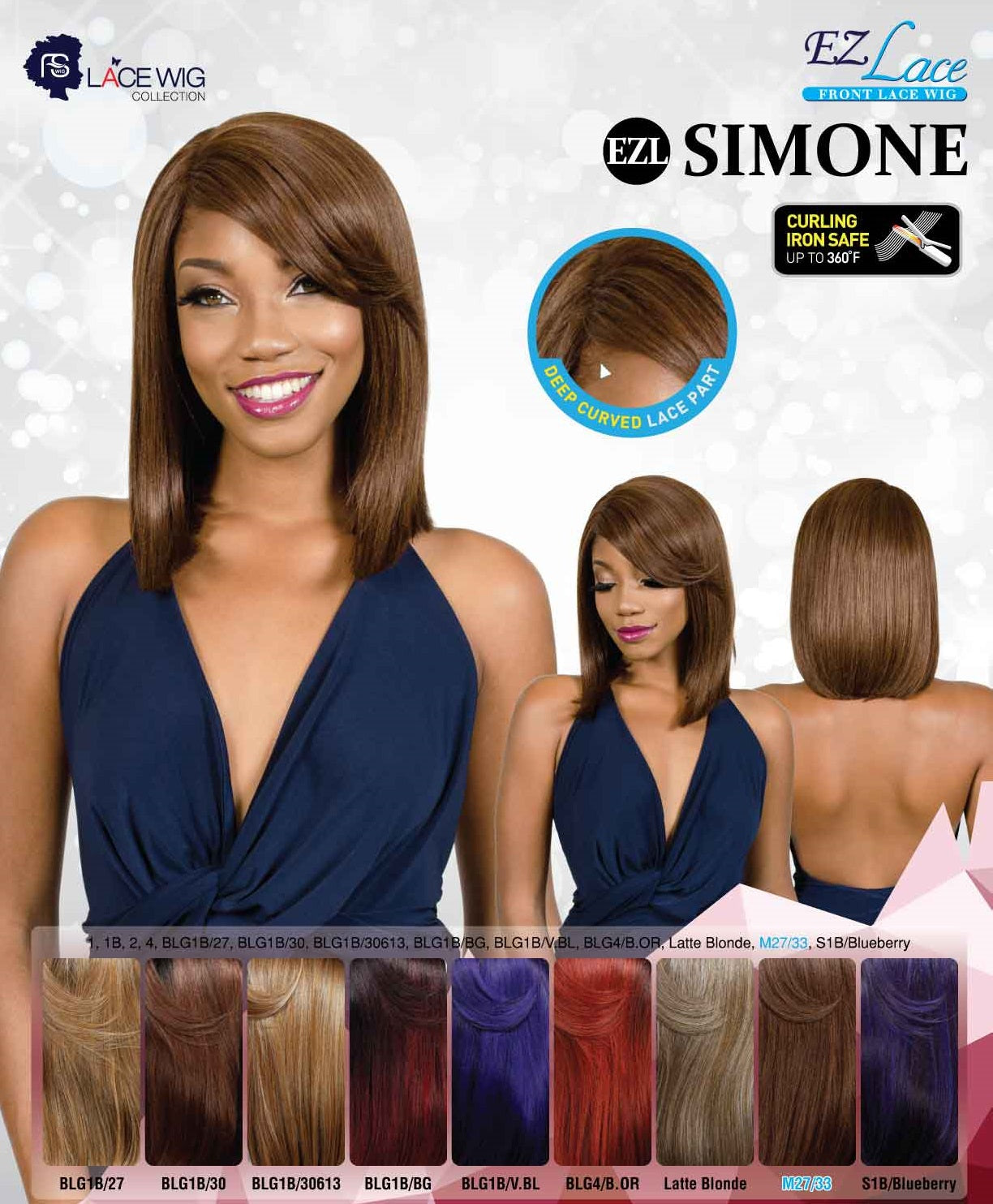 Fashion Source Lace wig EZL-SIMONE