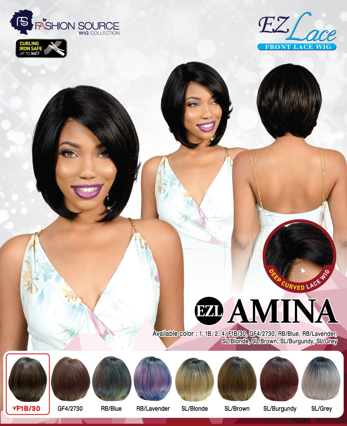 Fashion Source Lace wig EZL-AMINA