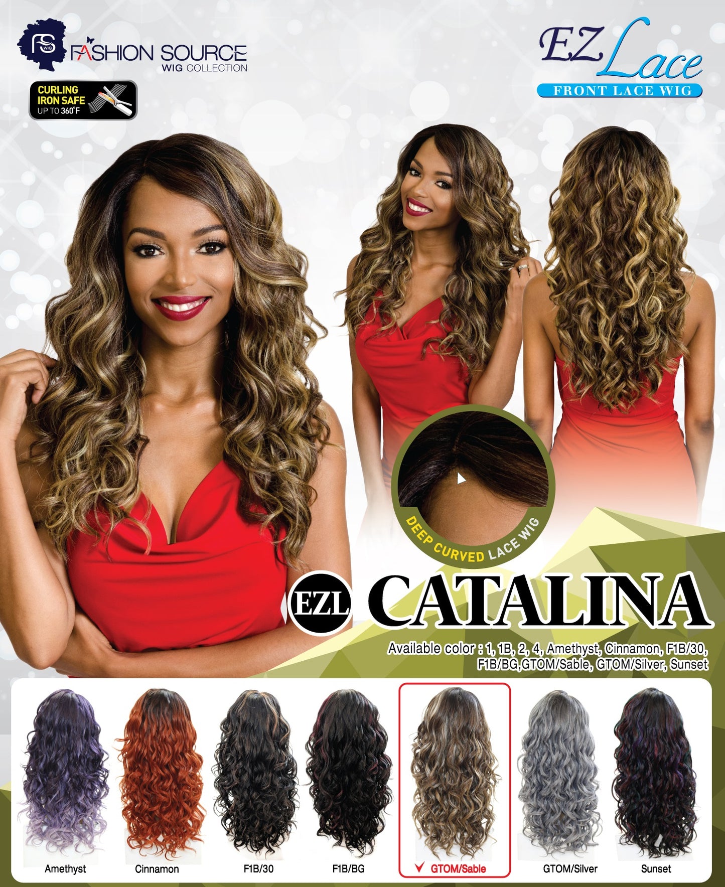 Fashion Source Lace wig EZL-CATALINA