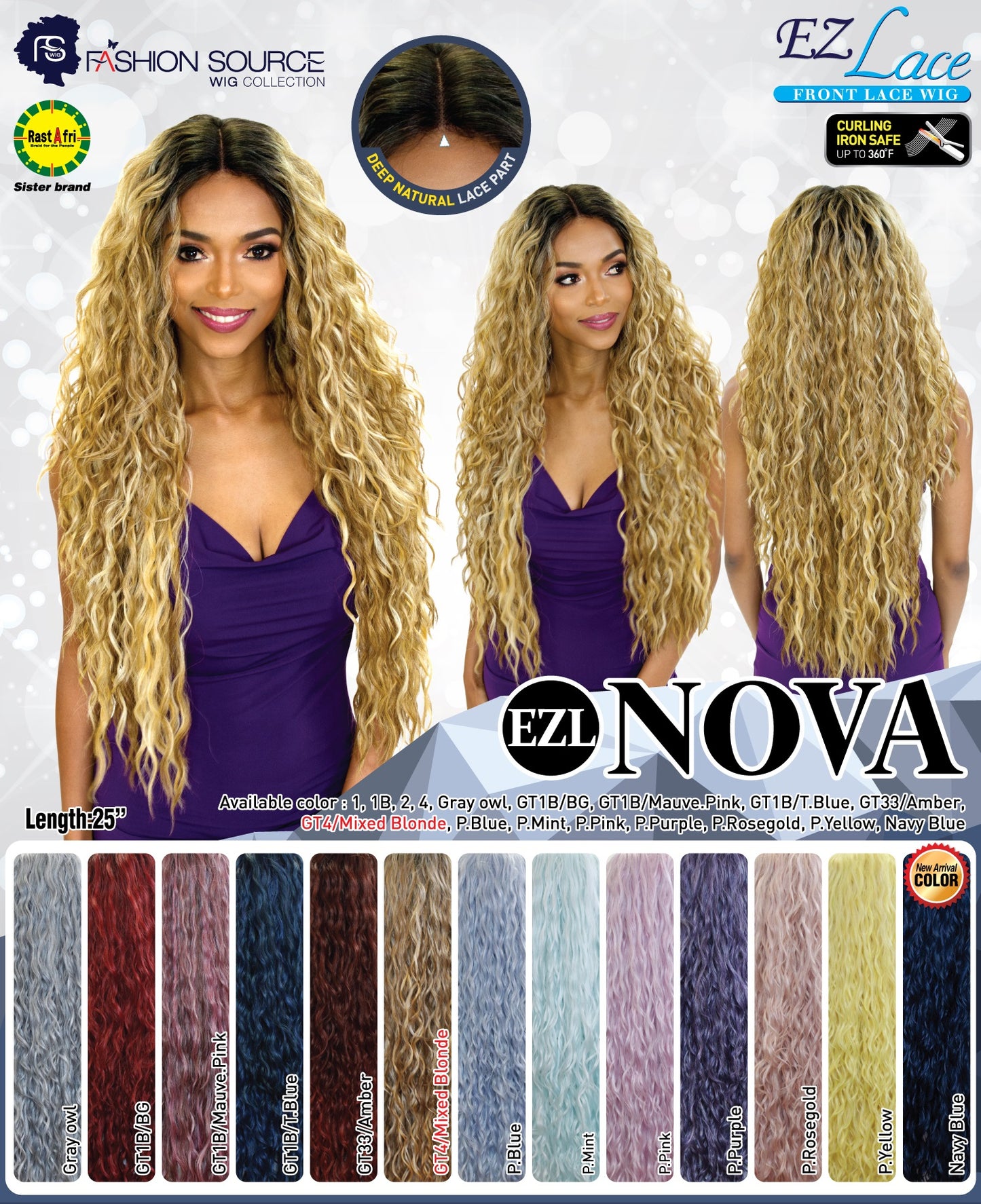 Fashion Source Lace wig EZL-NOVA