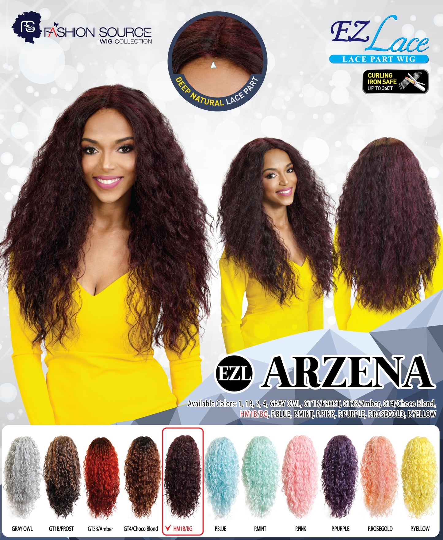 Fashion Source Lace wig EZL-ARZENA