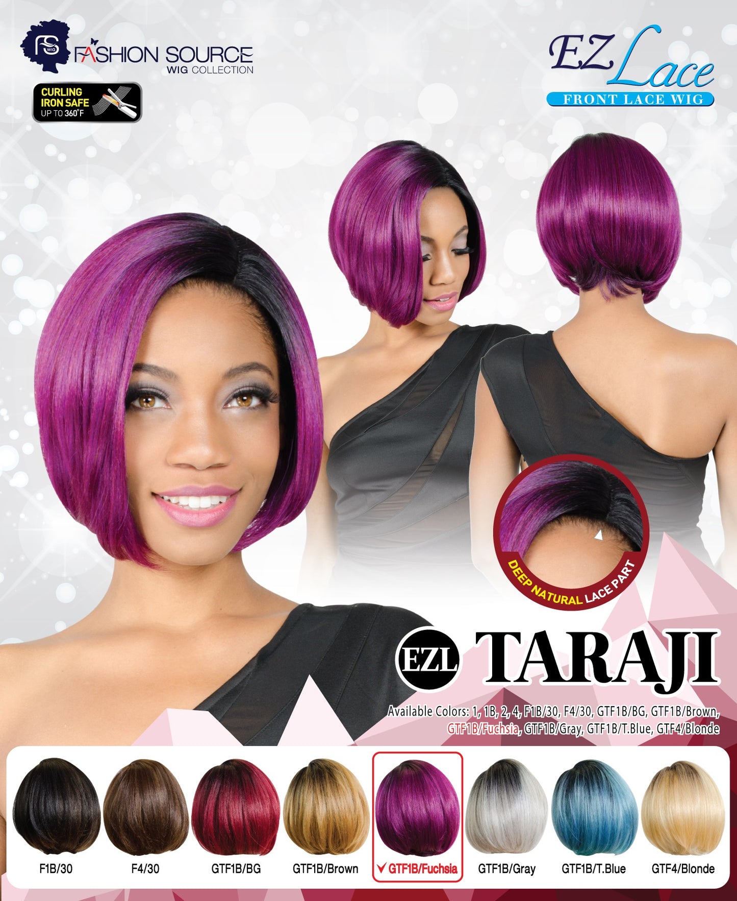 Fashion Source Lace wig EZL-TARAJI