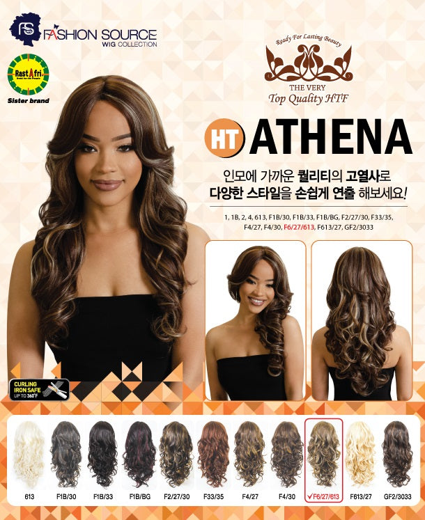 Fashion Source High Temperature Full wig HT-ATHENA