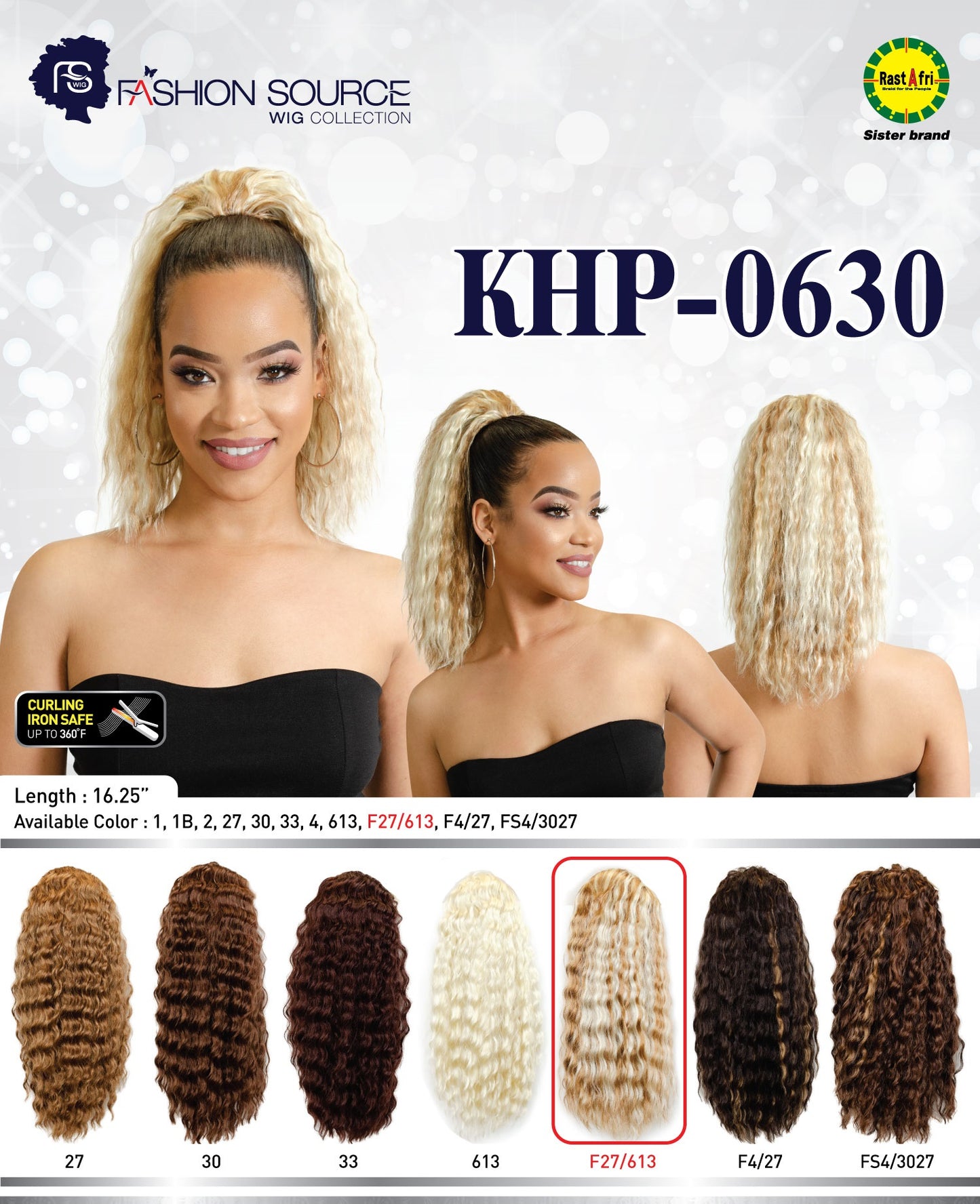 Fashion Source Drawsting Ponytail KHP-0630