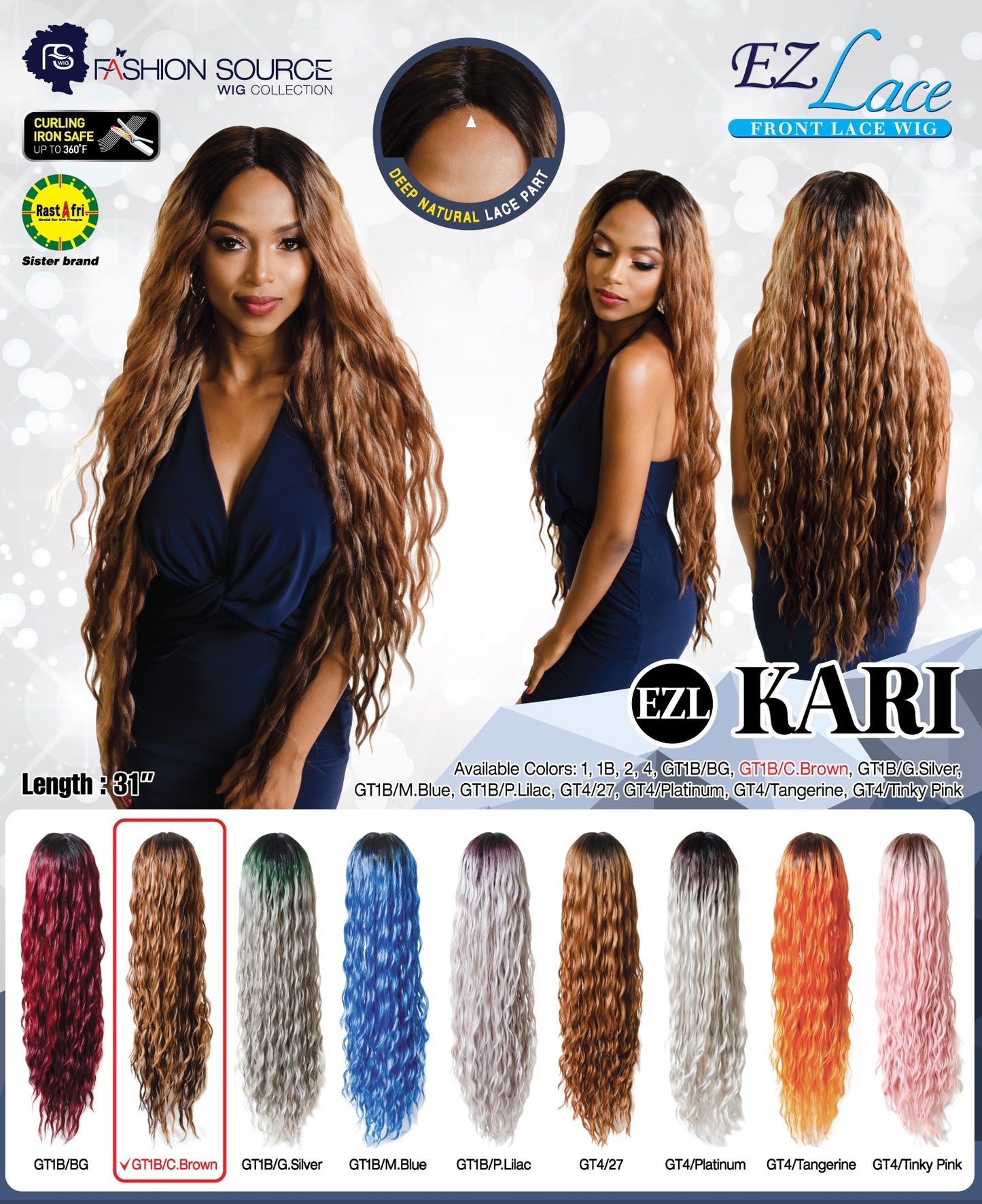 Fashion Source Lace wig EZL-KARI