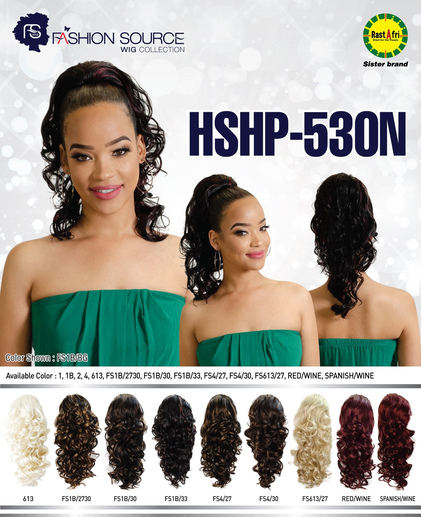 Fashion Source Drawsting Ponytail HSHP-530