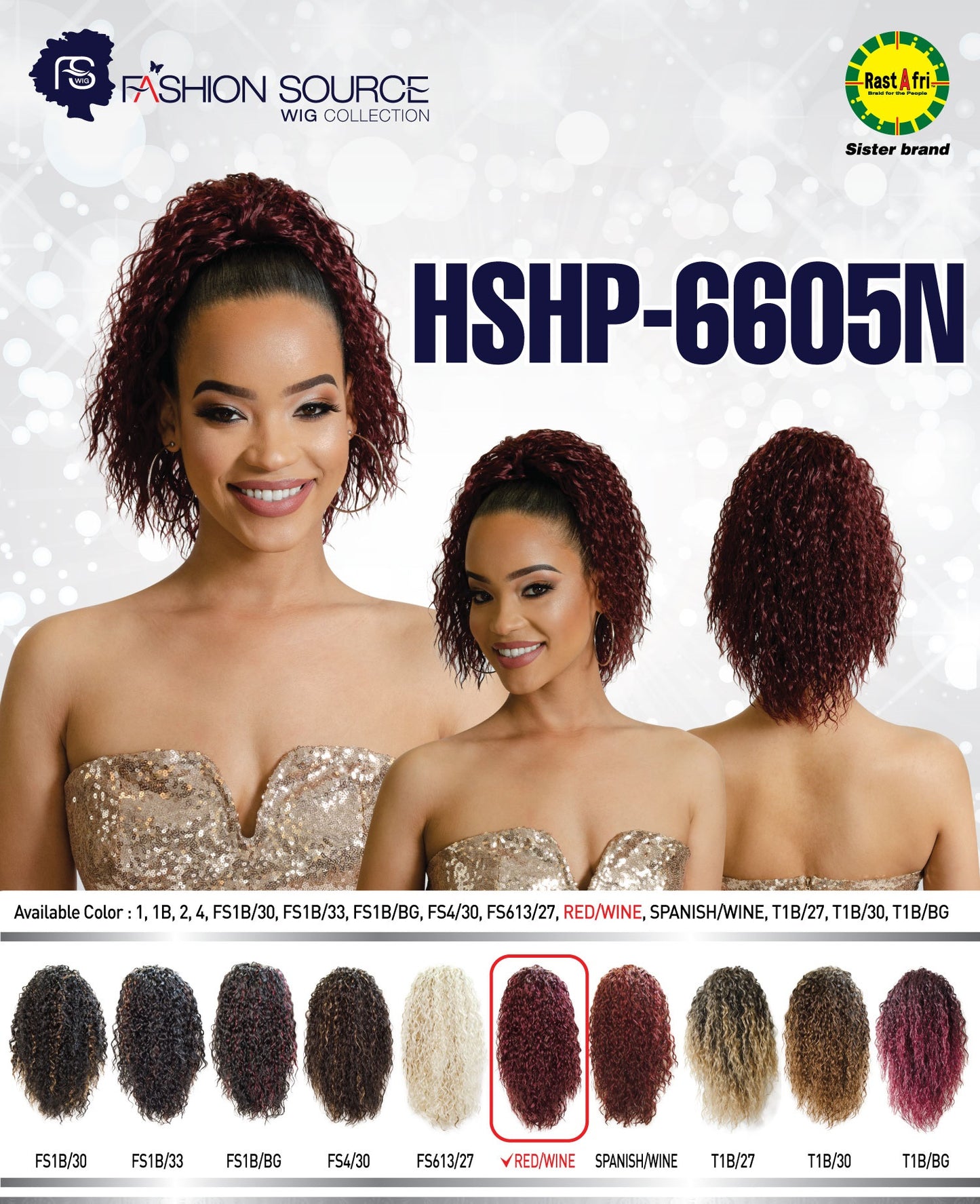 Fashion Source Drawsting Ponytail HSHP-6605