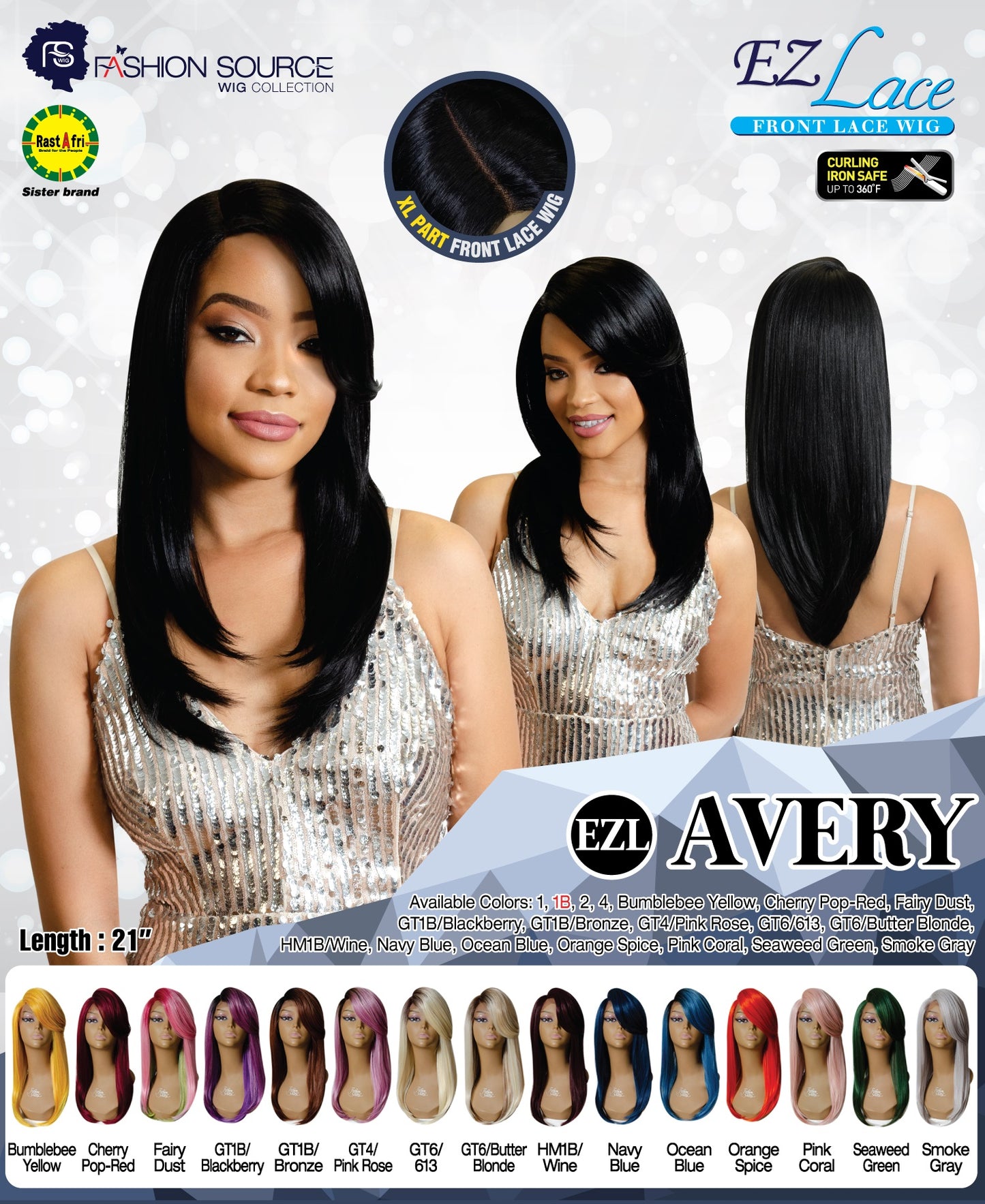 Fashion Source Lace wig EZL-AVERY