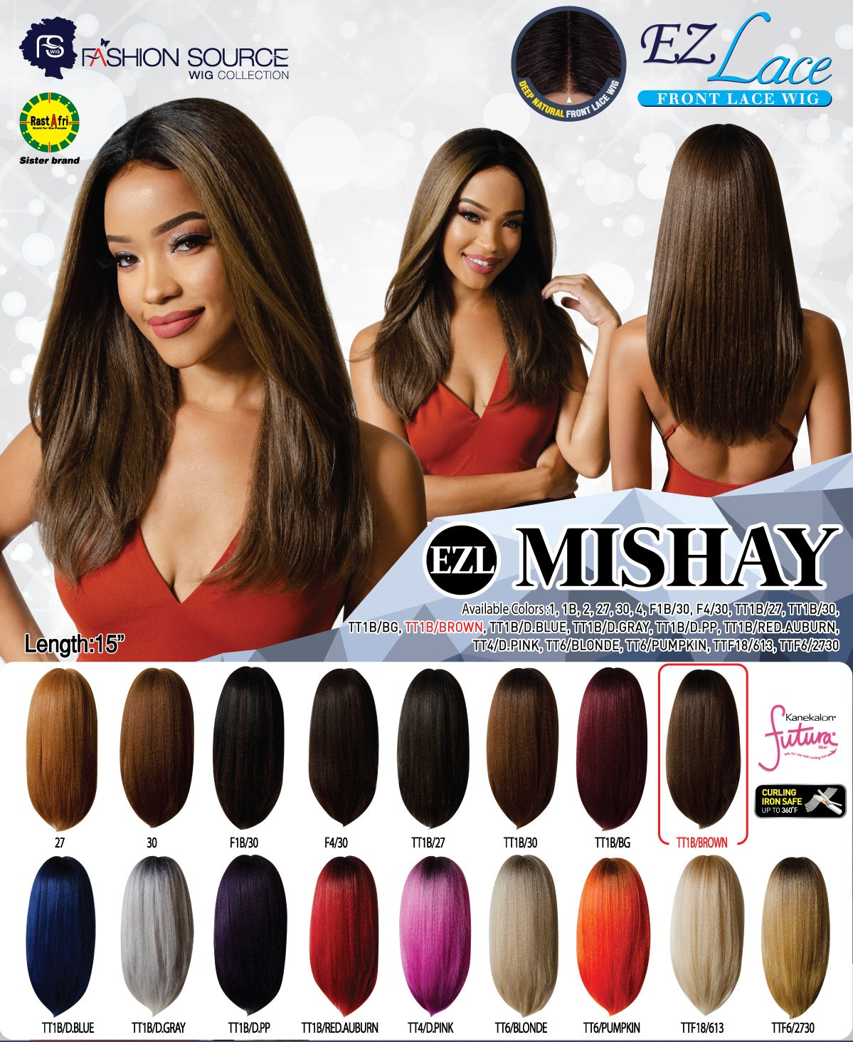 Fashion Source Lace wig EZL-MISHAY