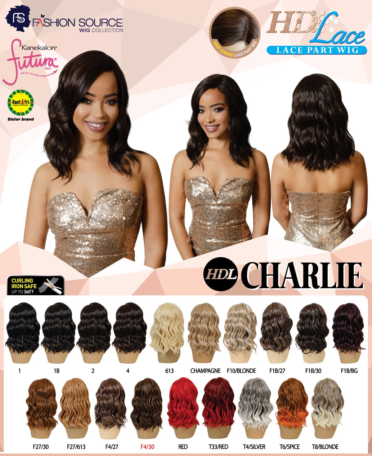 Fashion Source HD Lace wig HDL-CHARLIE