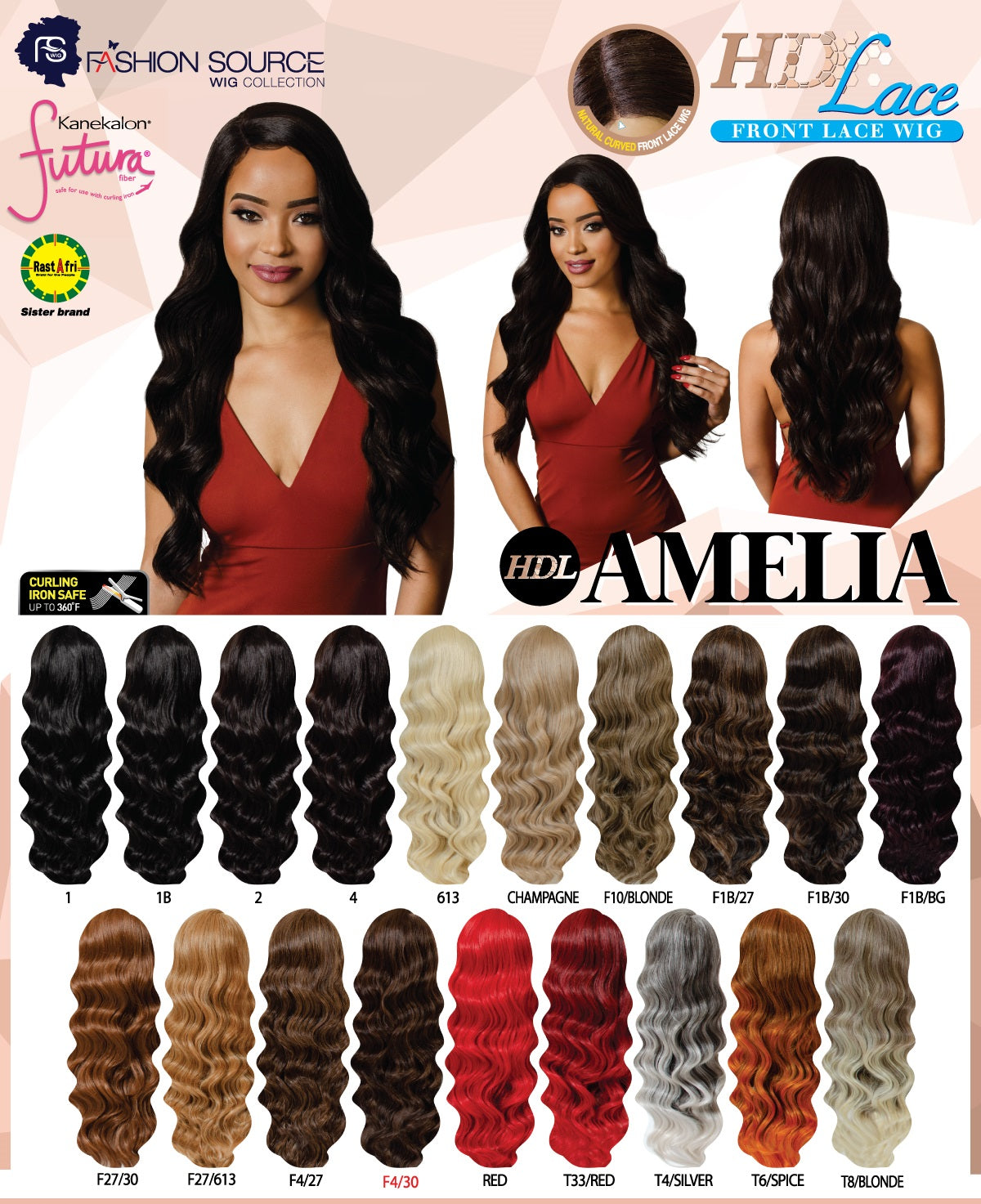 Fashion Source HD Lace wig HDL-AMELIA