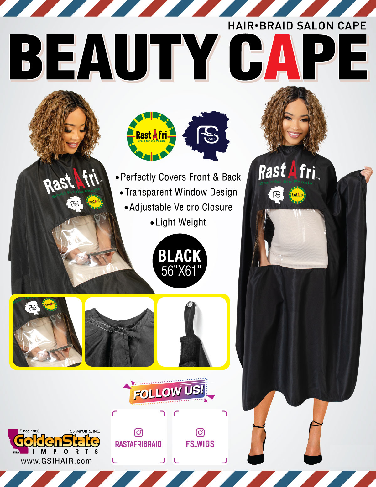 RastAfri BEAUTY CAPE