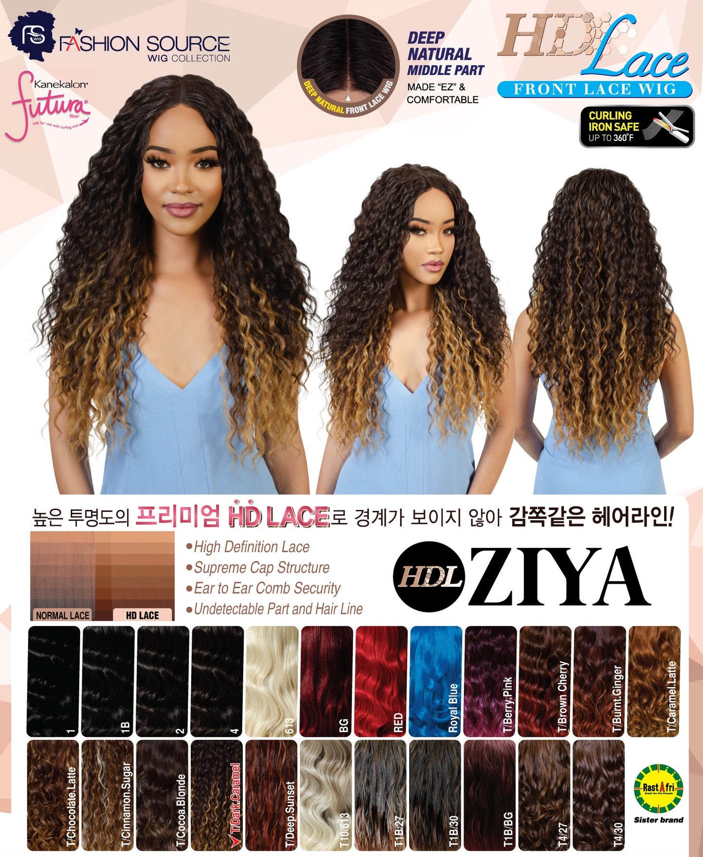 Fashion Source HD Lace wig HDL-ZIYA