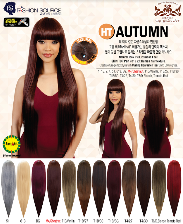 Fashion Source High Temperature Full wig HT-AUTUMN