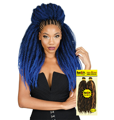 RastAfri Malibu Afro Kinky Braid 10"