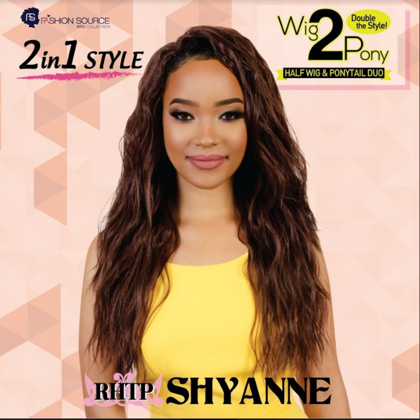 Fashion Source Half wig + Ponytail RHTP-SHYANNE - 26"