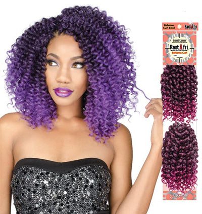 RastAfri Bahama Curl Braid - 9"