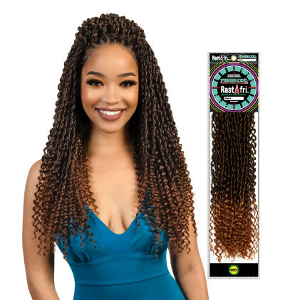 RastAfri Finger Coil Braid 20"