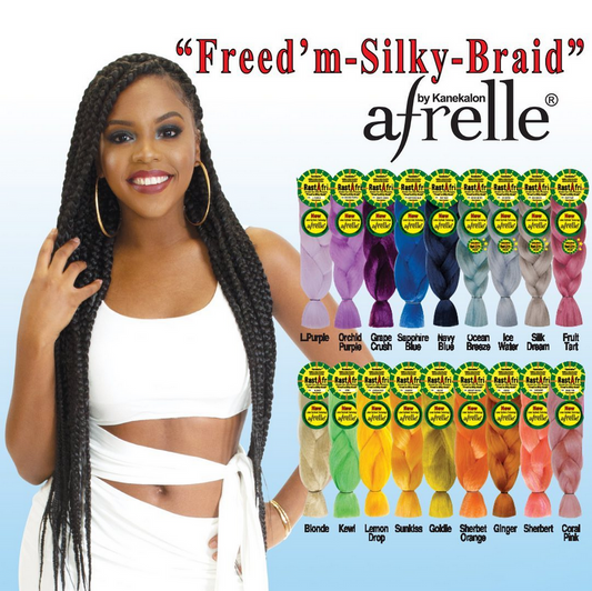 RastAfri Freed'm Silky Braid - 52"