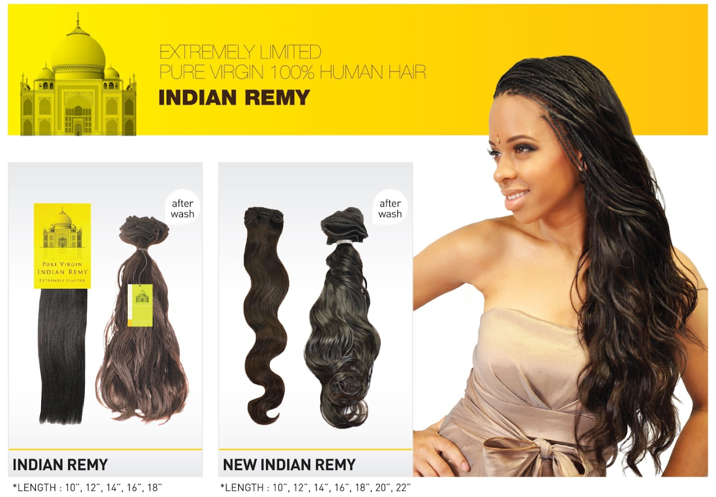 Fasion Source Human Hair New Indian Remy